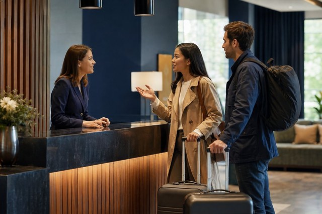 La lingua inglese in hotel