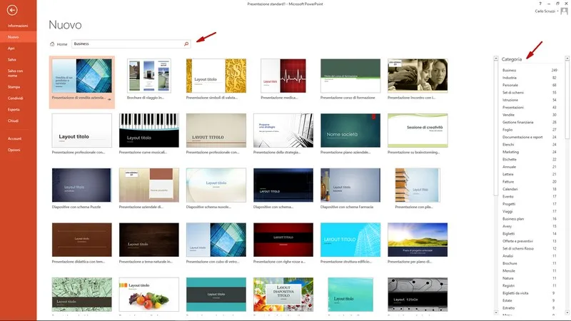 modelli business ppt
